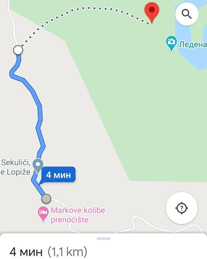 Markove Kolibe 1, Uvac,Vecaa سينيتشا المظهر الخارجي الصورة